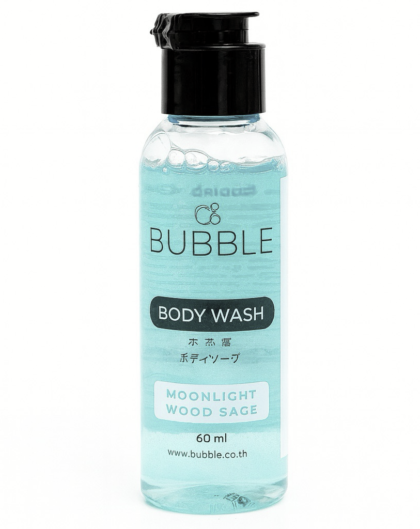 BUBBLE Body Wash Moonlight Wood Sage MINI (60 ml.)