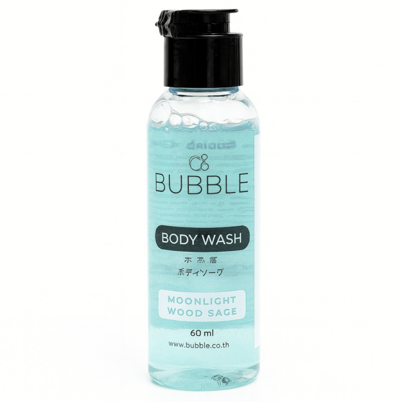BUBBLE Body Wash Moonlight Wood Sage MINI (60 ml.)