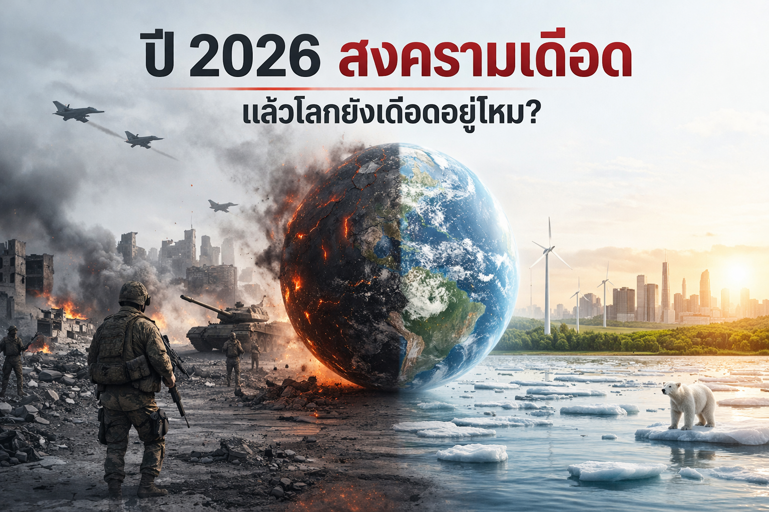 ปี 2026 สงครามเดือด แล้วโลกยังเดือดอยู่ไหม?