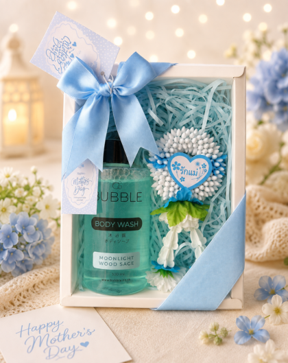 [Mother Day Box] BUBBLE Body Wash Moonlight Wood Sage (300 ml.)